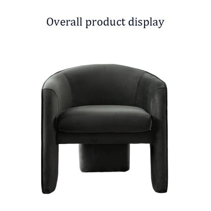 Living room furniture, modern cashmere chair, living room lounge chair