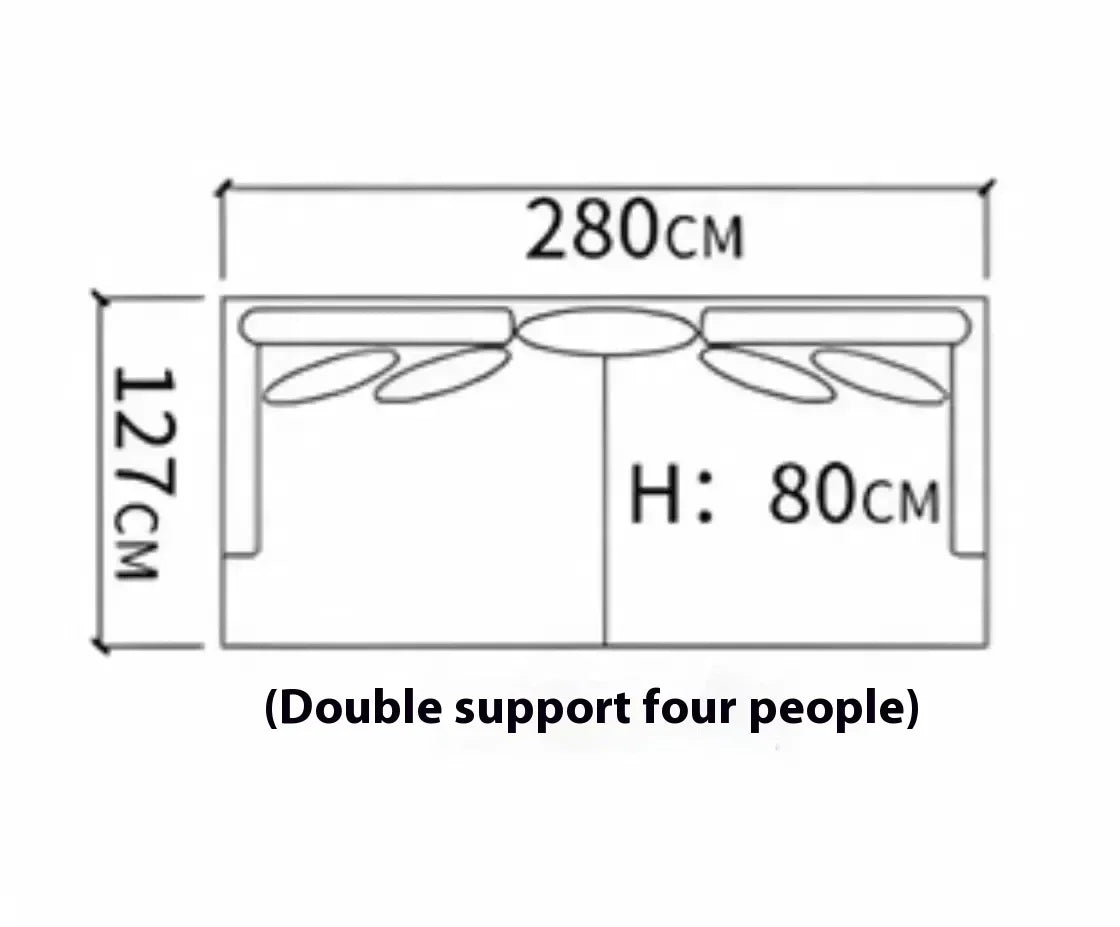 Thick Corduroy Cloud Living Room Sofa Customizable Sofa Extra Wide Suitable for Family Use Vacuum Compression Sofa Furniture