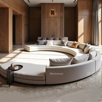 Designer Style Curved  Hotel Reception  Office Guests'  Modern Design  Foam Filling Sofa Hotel Application