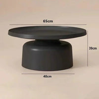Circular Coffee Tables Nordic Living Room Center Table Modern Side Tea Table Portable Simple Bedroom Nightstand Home Furniture