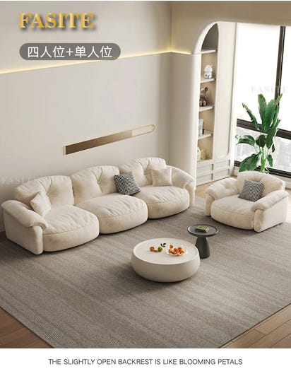 Lounge Living Room Sofas Fabric Minimalist Modern Design Sofa Elegant Comfortable Kanapy