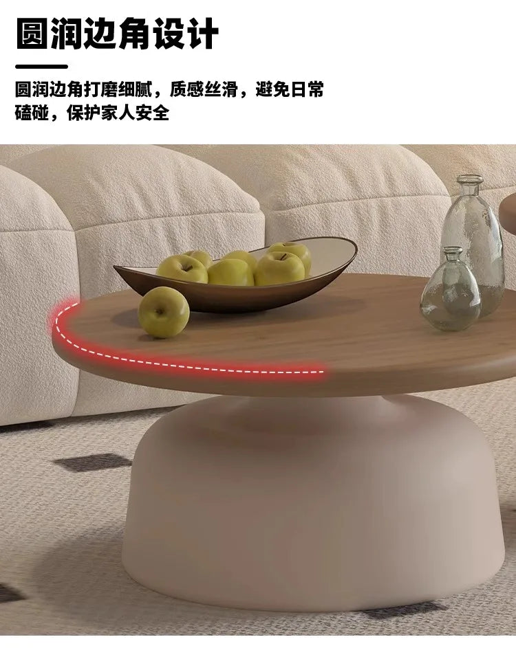 Modern Nordic Coffee Table Premium Aesthetic Elegant Design Side Table Storage Luxury Corner Tables Living Room Furniture