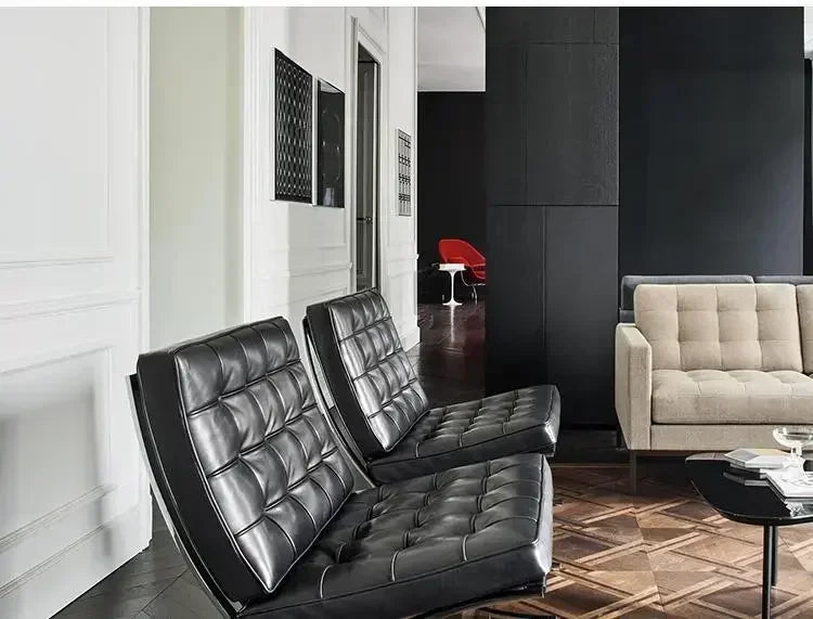 Barcelona Chair Nordic Single Sofa Italian Designer Seat Personality Lounge Chair Lounge Chair Retro Chairs designer