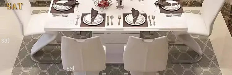 Set Of 2 Luxury Dining Chairs Modern Comfortable Living Room Designer Dining Chairs Aesthetic Beauty Chaise Home Furniture