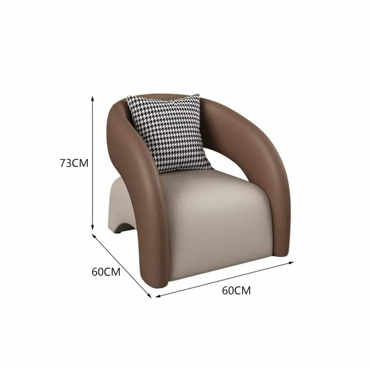 Living Room Chairs Modern Upholstered Armchair Accent Lounge Chair Comfortable Home Furniture Hotel Lobby Reception Salon
