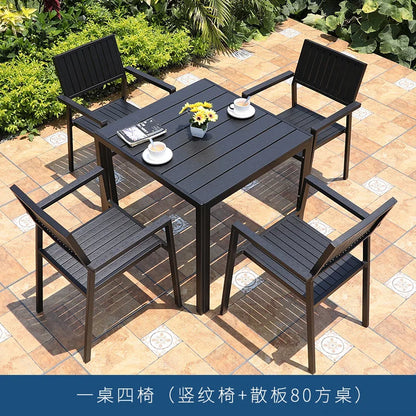 Outdoor parasol, villa cafe, milk tea shop, open-air dining bar, central column umbrella