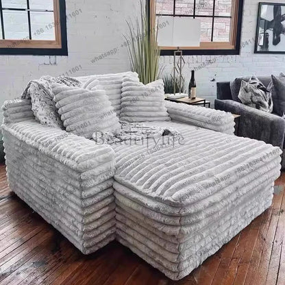 Ergonomics Puffs Living Room Sofas Filling Design Patio Relaxing Living Room Sofas Tiny House Floor Muebles Trendy Furniture