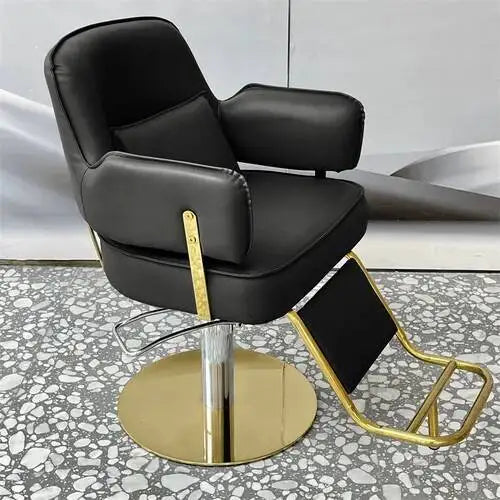 Workshop Tattoo Barber Chair Cosmetic Nail Trolley Workshop Luxury Adjustable Barber Chair Stool Silla De Barbero Home Furniture