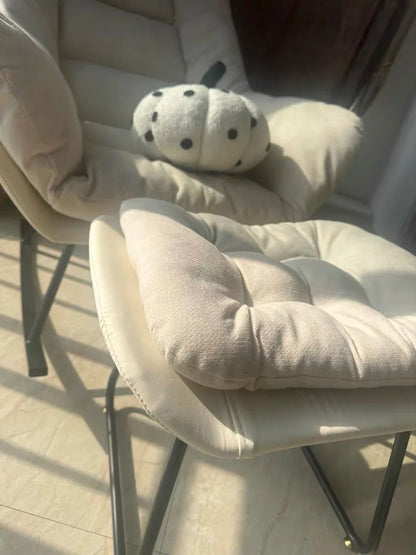 Lazy Sofa Rocking Chair Living Room Balcony Recliner Light Luxury Leisure Single Sofa Chairs  Living Room Furniture  cozy stool