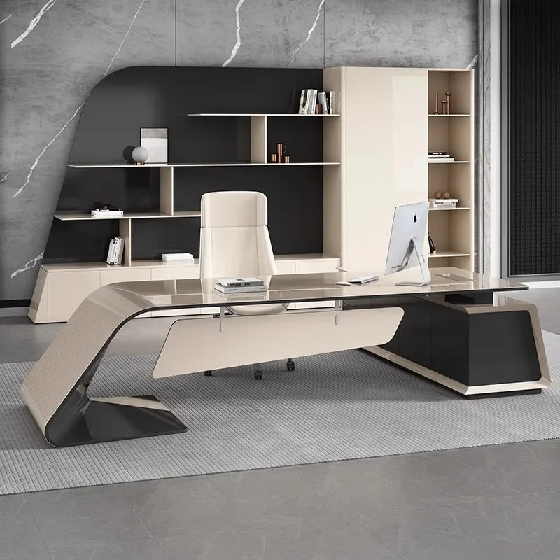 Table Office Desks L Shaped Gaming Desk Computer Supplies Accessories Offices Furniture Sillas De Oficina Corner Work Writing
