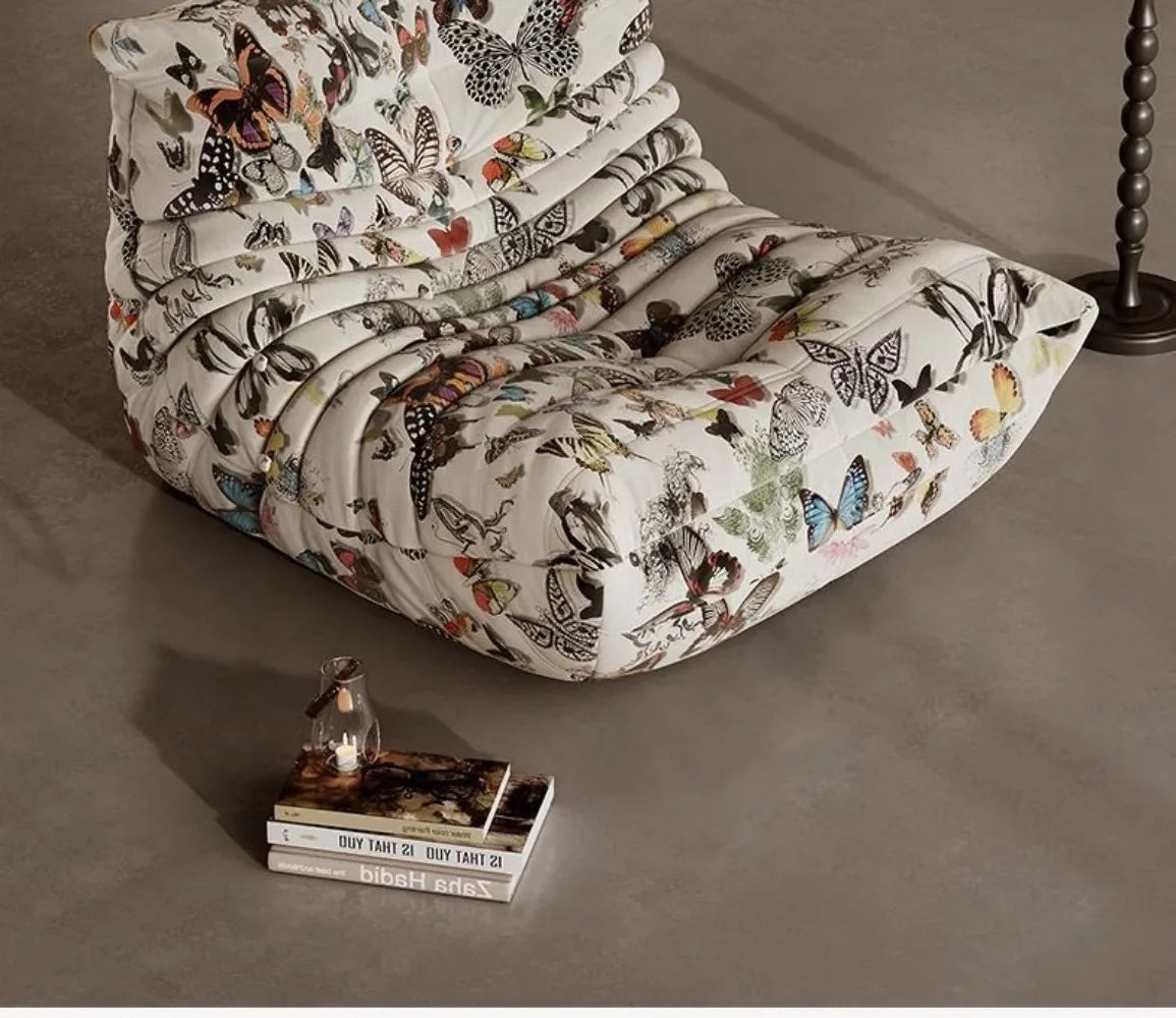 Two sofas, wife's favorite, daughter's favorite, the best seat for taking a shower, caterpillar sofa, luxury item Luxury has con