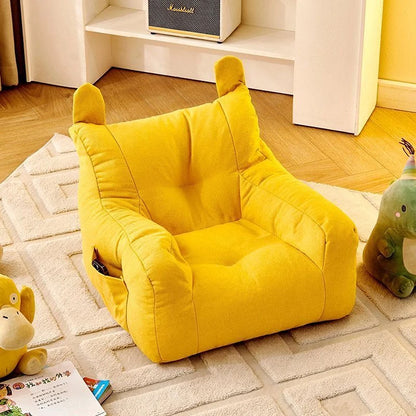 Soft Small Sofa Chair Comfortable Ergonomic Living Room Lazy Sofa With Storage Bag Children's Bear Sofa Chair For Boys And Girls
