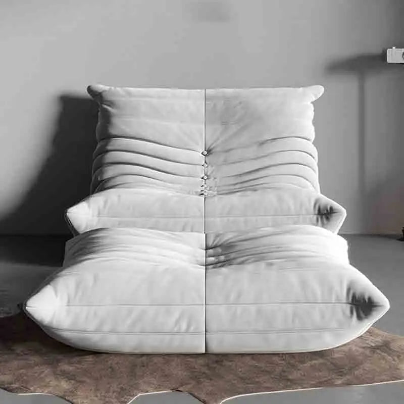 Bean Bag Chairs for Adults Soft Sofa for Living Room, Apartments Reading Corner Lounge Fireside Chair Armless Floor Sofa