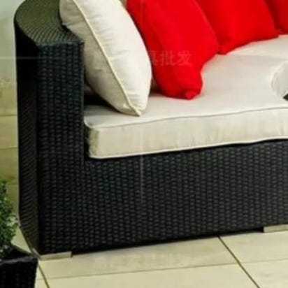 Living Room Combination Garden Sofas Courtyard Simple Lawn Coffee Table Garden Backrest Pe Rattan Furniture Sofá Jardín MHHYSF