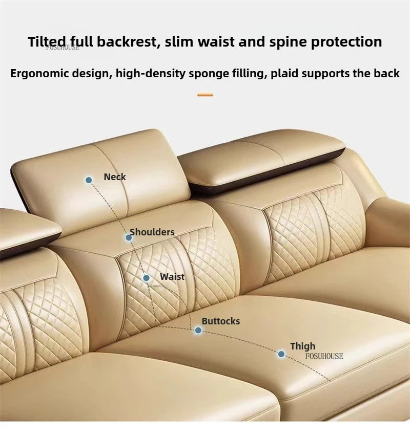 Modern Living Room Sofa Combination Light Luxury Chaise Lounges Design Sofas Living Room Personality Home Furniture