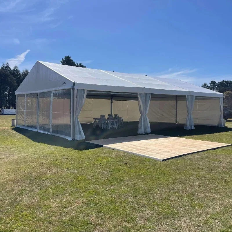 500 People Outdoor Tent Aluminum Frame Heavy Duty Commercial Large Luxury White Marquee Wedding Party Structure Tents for Event