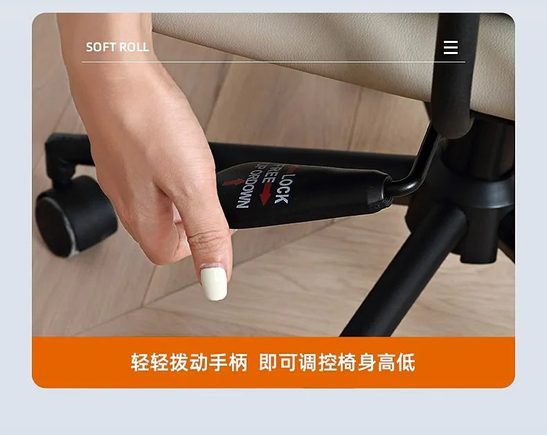 Comfort Sedentary Office Chair Meeting Luxurious Simplicity Bedroom Office Chair Lounge Vanity Home Furniture Escritorio FYOC