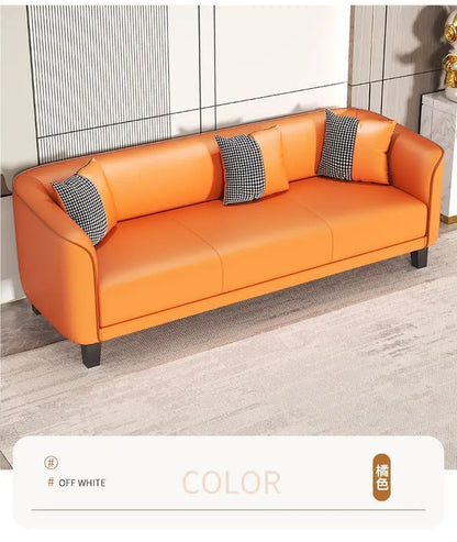 Italian light luxury cat claw cloth sofa small apartment living room double rental room bedroom apartment simple modern large so