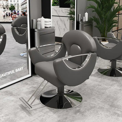 Elegant Beauty Barber Chairs Premium Nordic Style Minimalist Salon Chairs Aesthetic Italian Silla Para Lashista Salon Furniture
