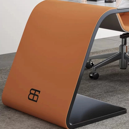 Italian minimalist rock slab office table study table Computer desk Room desks office desks and workstations studio desk