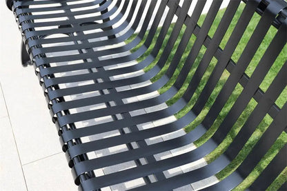 Luxury Park Metal Benches Seat Outdoor Garden Patio Cast Iron Benches