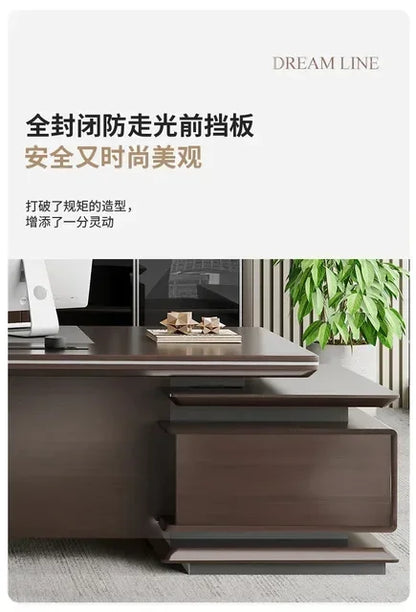 Aesthetic Executive Office Executive Desk Reading Minimalist Table Computer Tables Coffee Reception Tavolino Hotel Furniture