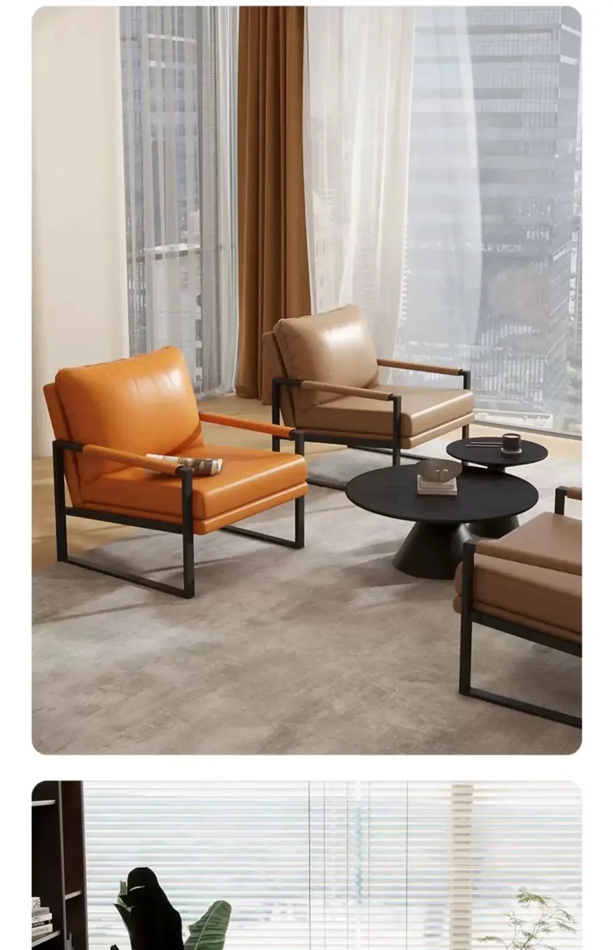 Single Casual Sofa Chair Iron Art Conference Office Negotiation Chair Desk Learning Computer Chair Sofa Chair