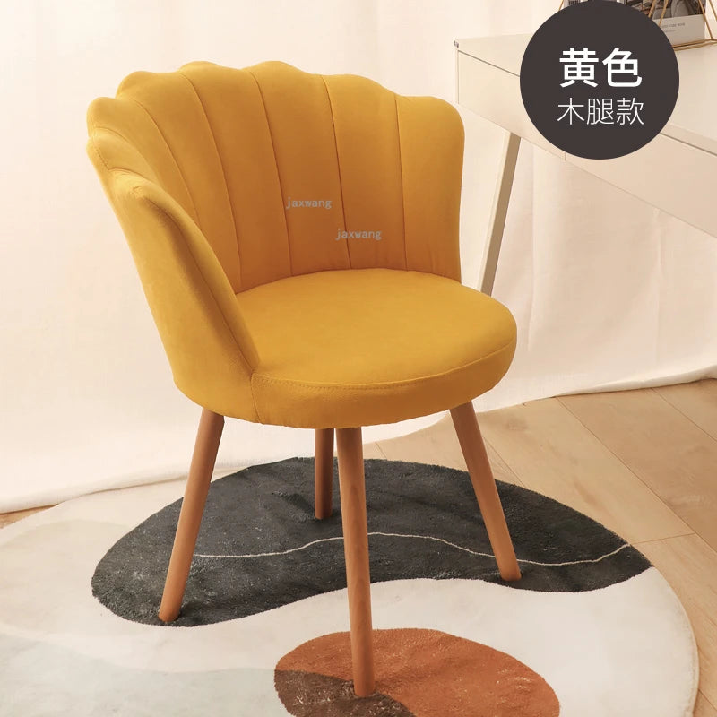 Nordic Leisure Backrest Computer Chair Luxury Bedroom Armchair Modern Office Chair Living Room Furniture Swivel Chair L K