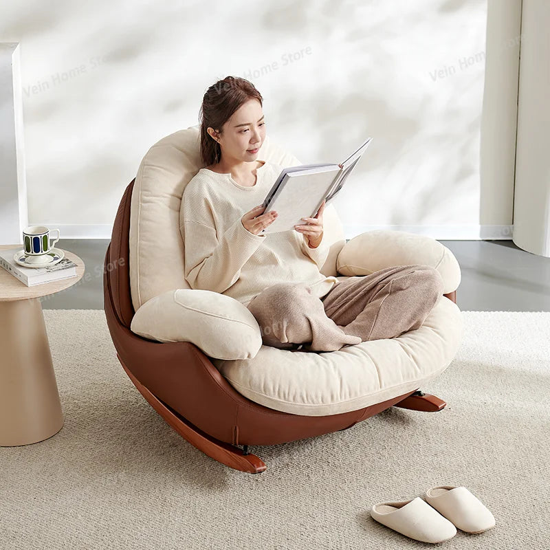 Rocking Lounge Living Room Chairs Gaming Mobile Reading Designer Chairs Luxury Bedroom Comfortable Fauteuil Salon Home Furniture