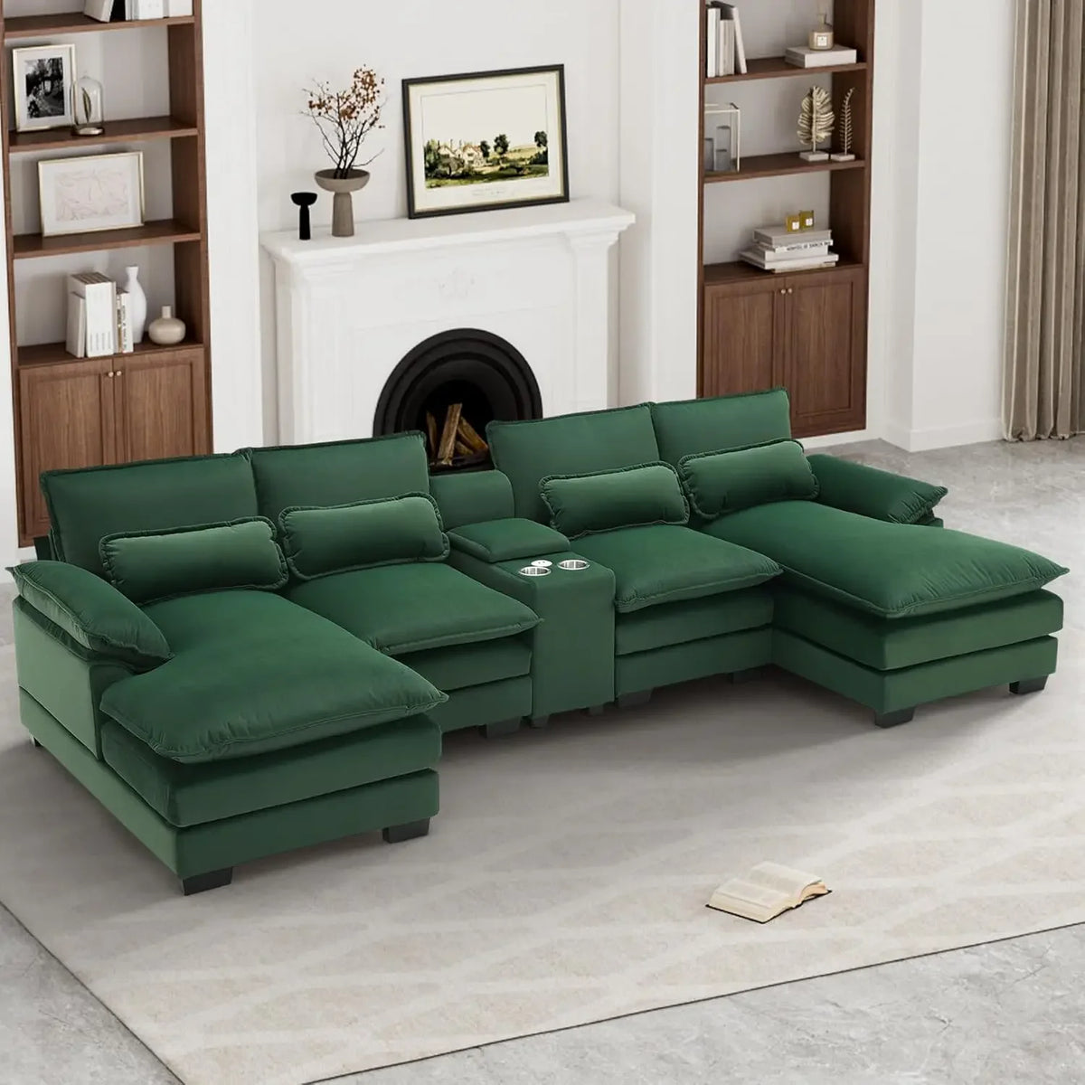 Premium Sofa Cloud Couch for Living Room, 123