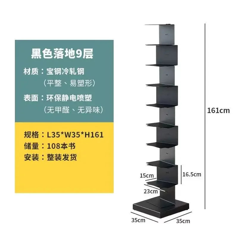 Corner Bookcase Bookends Modern Industrial Ladder Bedside Bookcase Bedroom Desktop Estanteria Habitacion Cute Furniture