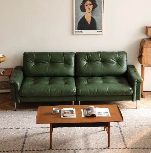 Modern Retro Luxury Living Room Furniture Factory-Price Sectional Sofa Set Single Faux Leather Lounge Chair Corner Sofa Hotels