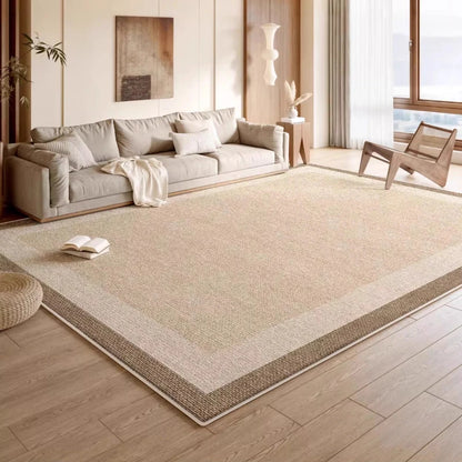 Cream Style Rugs for Bedroom Fluffy Soft Soft Rug Large Area Living Room Decoration Washable Carpet Thick Plush Lounge Floor Mat