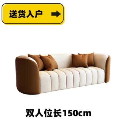 Modern Simple Sofa Designer Lounge Reception Lazy Luxury European Sofa Office Negotiation Aesthetics Divano Trendy Furniture