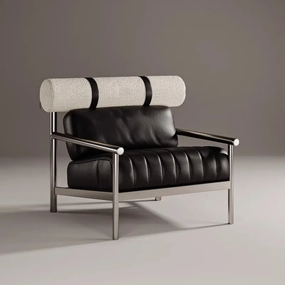 Single sofa chair creative metal homestay lazy leisure chair