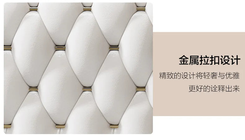 Hong Kong-style light luxury leather s ofa high-end leather sofa villa large apartment corner sofa combination so fa