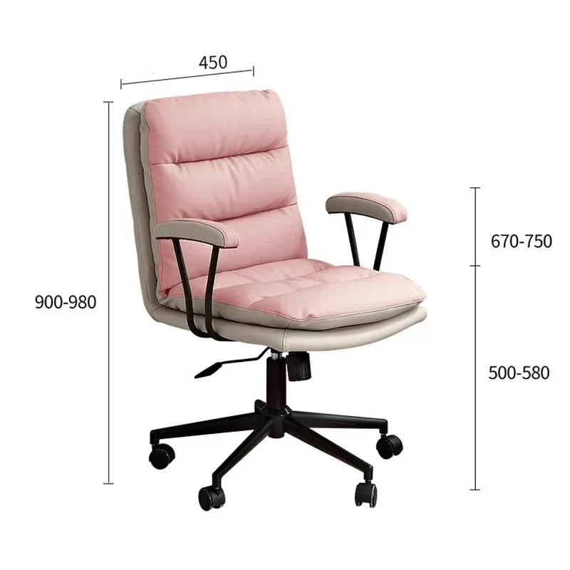 Comfort Sedentary Office Chair Meeting Luxurious Simplicity Bedroom Office Chair Lounge Vanity Home Furniture Escritorio