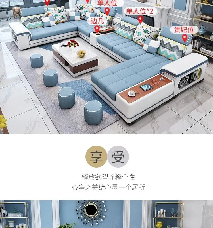 Velvet Nordic Style Sofas Foam Sponge Organizer Modern Adults Living Room Sofa Canape Chaise Divani Soggiorno Home Furniture