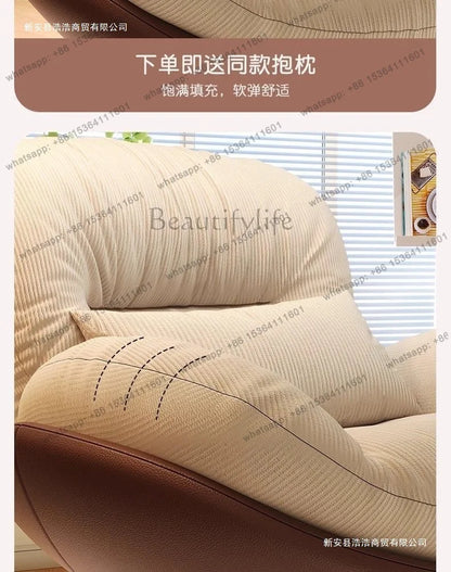 Lazy Sofa Rotating Eggshell Chair Rocking Chair Recliner Balcony Household Sleepable Leisure Single Sofa Nest Chair Schlafsofa