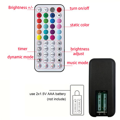 RGB LED Strip Lights USB Music Sync APP Control