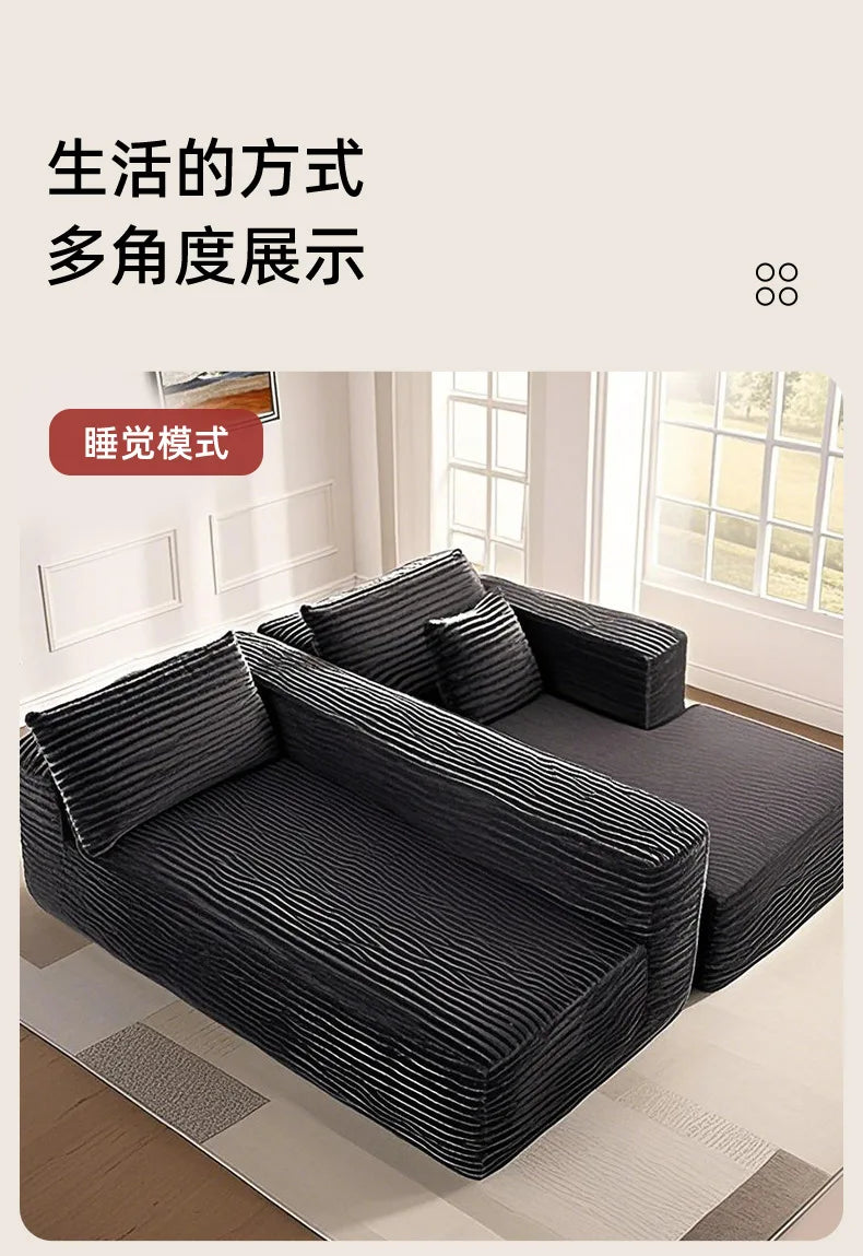 Vacuum Compression Sofa Cotton Tofu Block Module Combination Simple Living Room Small Apartment Sofa