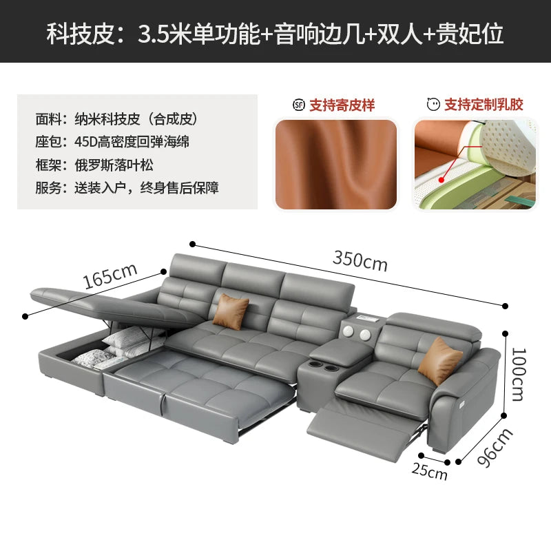 Italian Modern Sofas Minimalist Living Room Electric Lazy Sofas Relax Armchairs Apartment Articulos Para El Hogar Accessories