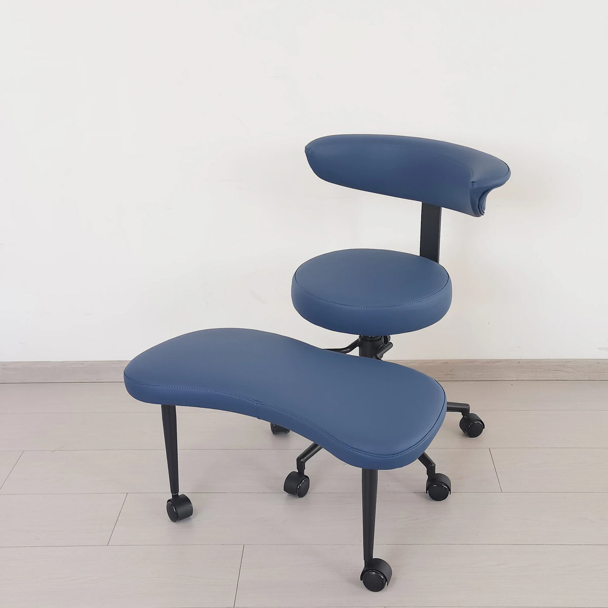 Cross Legged Chair - Meditation Chair With Wheels  ADHD Chair Height Adjustable Seat  Adjustable Footstool