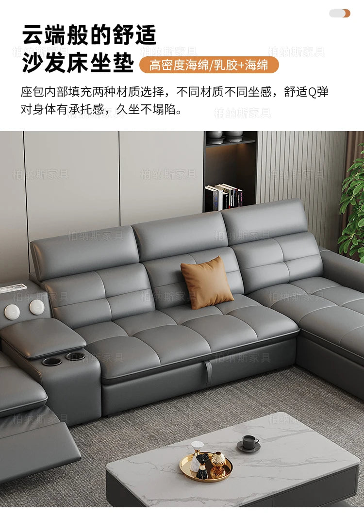 Italian Modern Sofas Minimalist Living Room Electric Lazy Sofas Relax Armchairs Apartment Articulos Para El Hogar Accessories