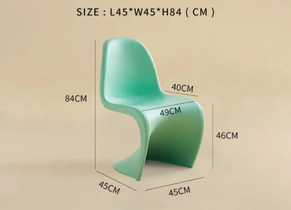 Sleek Ghost Chair with Clear Acrylic Backrest for Modern Living Room Decor Contemporary Living Room Relaxing Dining Chair