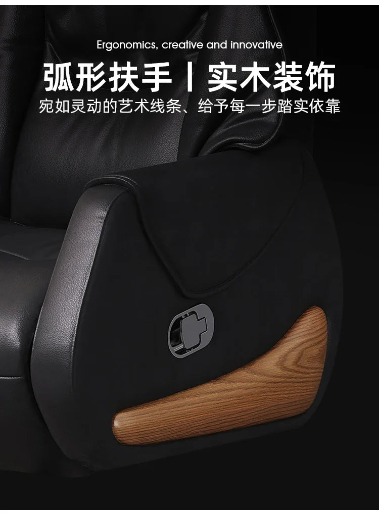 Leather Gaming Chair Meditation Modern Comfortable Office Cute Living Room Chair Durable Elastic Sillas De Oficina Furniture