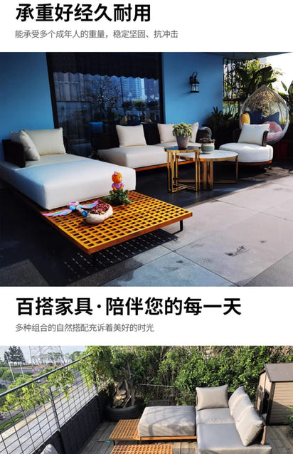 Italian Style Modern Garden Sofas Designer Simplicity Waterproof and Sunscreen Garden Sofas Luxury Outdoor Furniture Divano FYOS