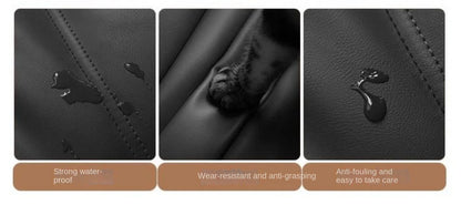 Black caterpillar sofa lazy single leisure chair togo original small apartment balcony living room lying down leather