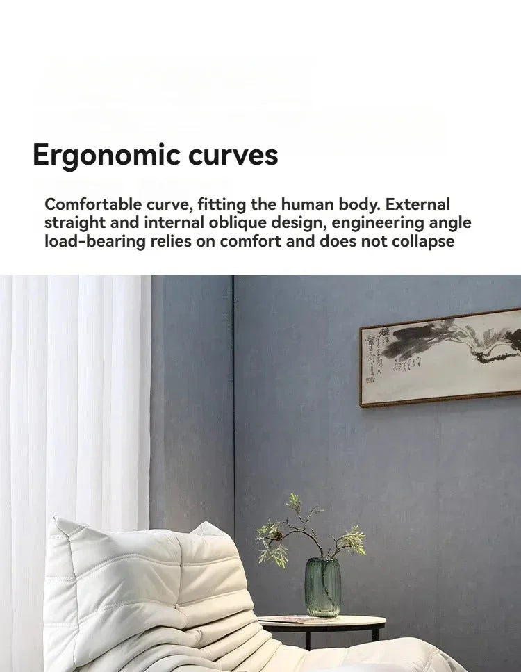 Lazy sofa, reclining or sleeping, living room tatami, bean bag sofa, single person small sofa, living room leisure sofa chair