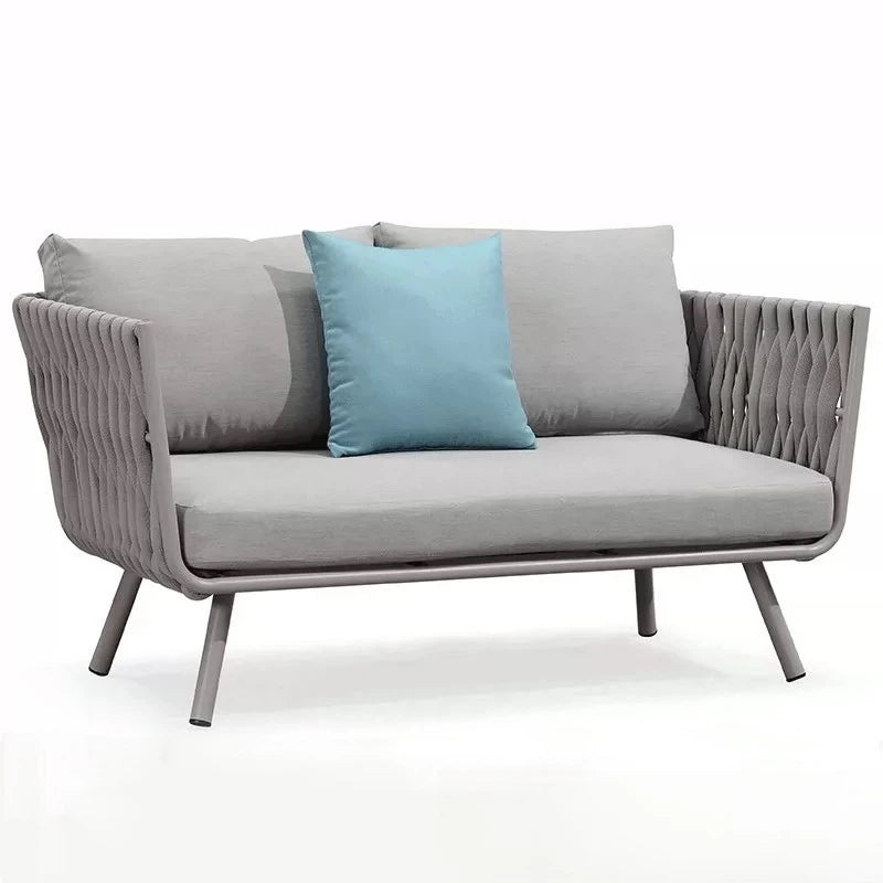 Outdoor Sofa Courtyard Outdoor Garden Terrace Balcony casual Sofa Rattan Woven Rattan Chair Furniture Combination